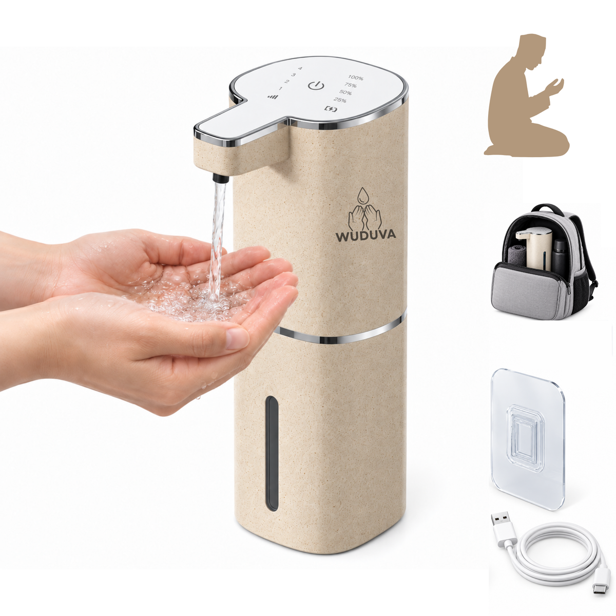 Touchless Automatic Wudu Water Device