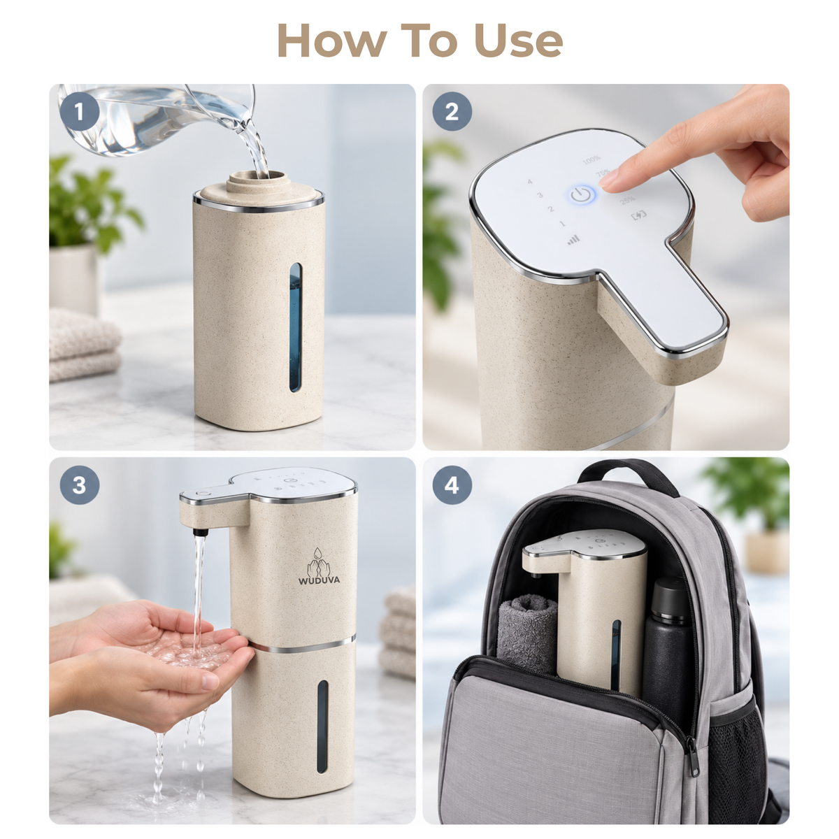 Touchless Automatic Wudu Water Device