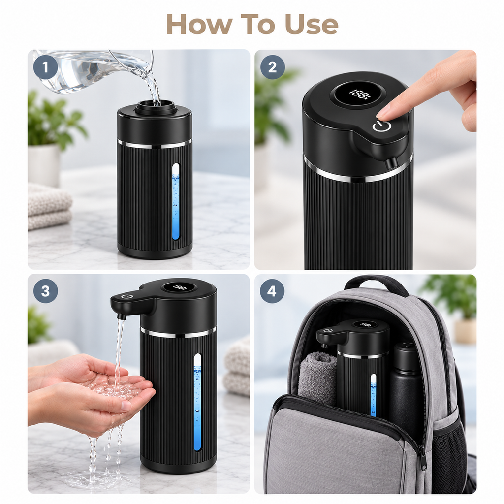 Touchless Automatic Wudu Water Device 2 - 420ml