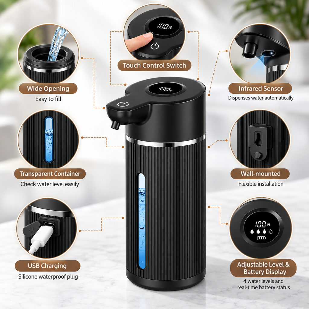 Touchless Automatic Wudu Water Device 2 - 420ml